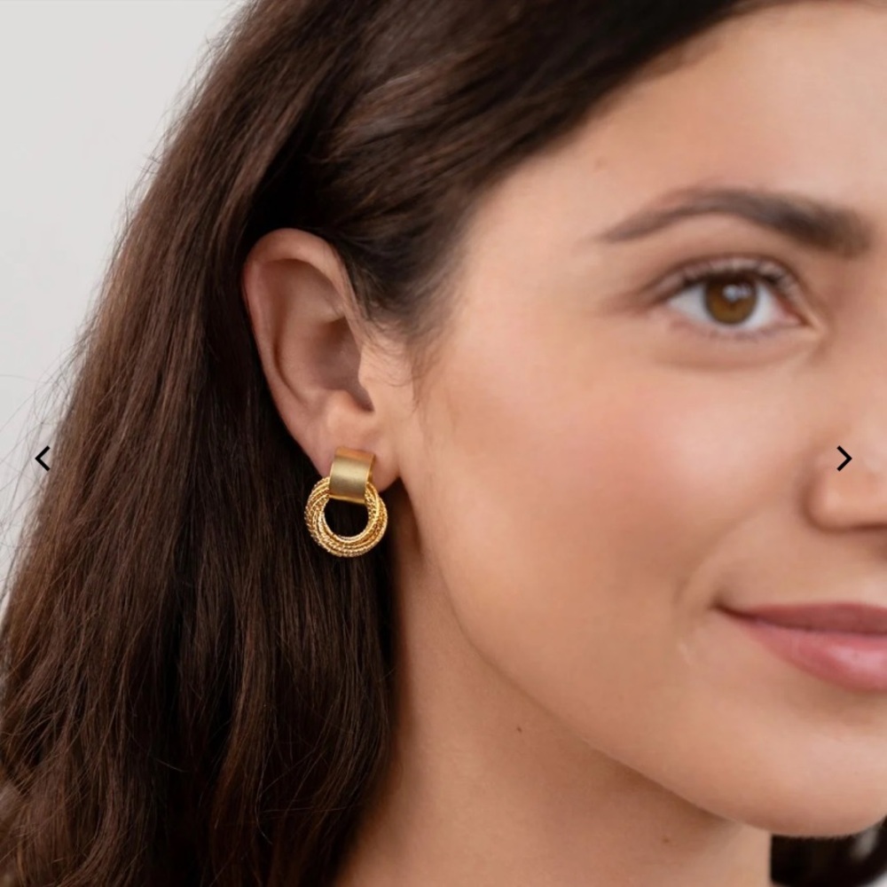 Gold Hoop Earrings